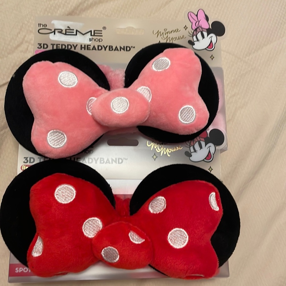 3D Teddy Headyband Minne Mouse Limited edition set